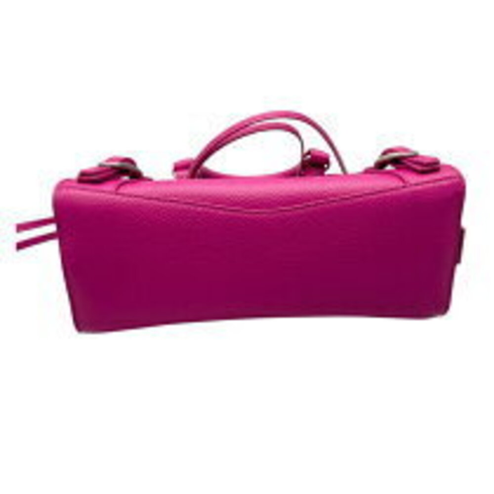 Balenciaga Neo Classic City Purple Leather Shoulder Bag - Picture 4 of 9